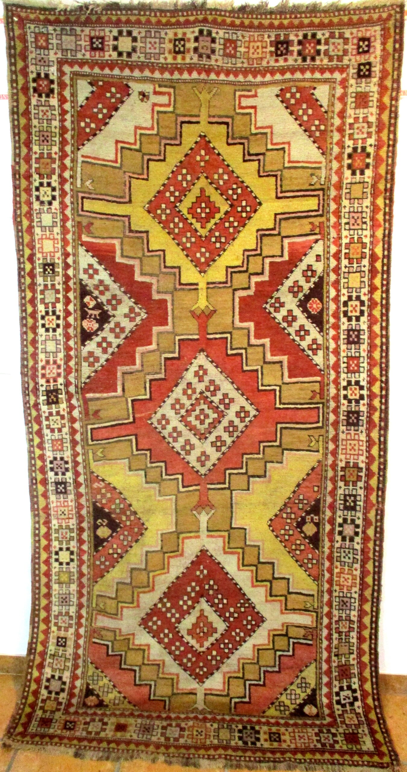 ANTIQUE RUG FROM THE REGION OF KONYA