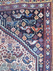 ANTIQUE KASHKAI RUG FROM THE KHAMSEH CONFEDERENC - Bild 2