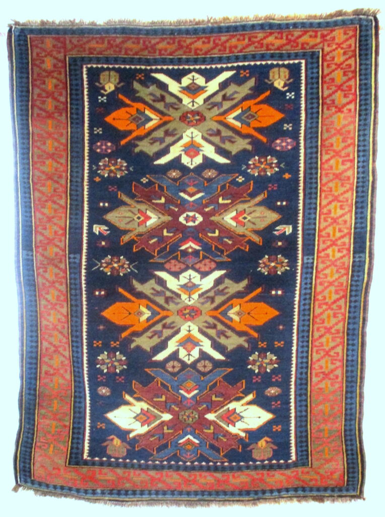 ANTIQUE CAUCASIAN RUG