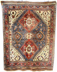 ANTIQUE KASHKAI RUG