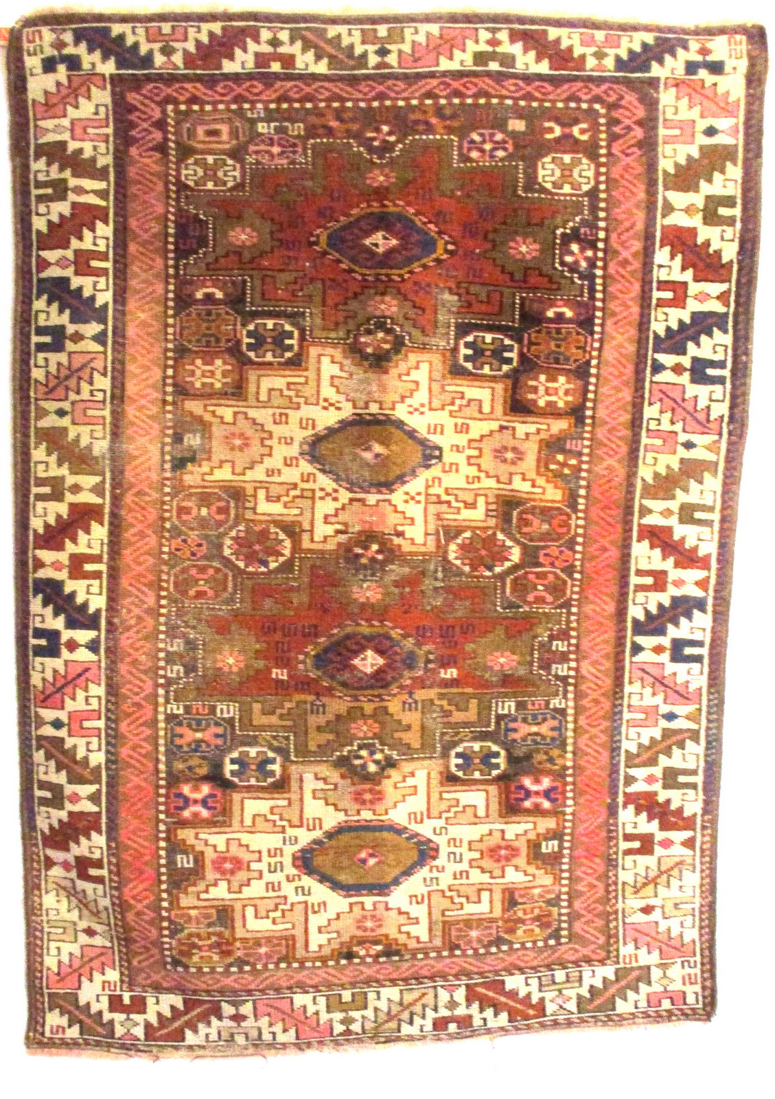 ANTIQUE CAUCASIAN RUG