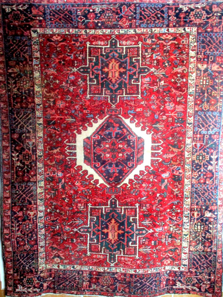 FINE OLD RUG FROM THE VILLAGE OF KARADJA