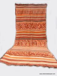 MOROCCAN MIXED TECHNIQUE FLAT WEAVE/KILIM OR "HANBEL"