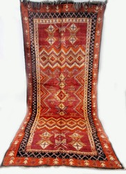 MOROCCAN BERBER HIGH ATLAS CARPET.