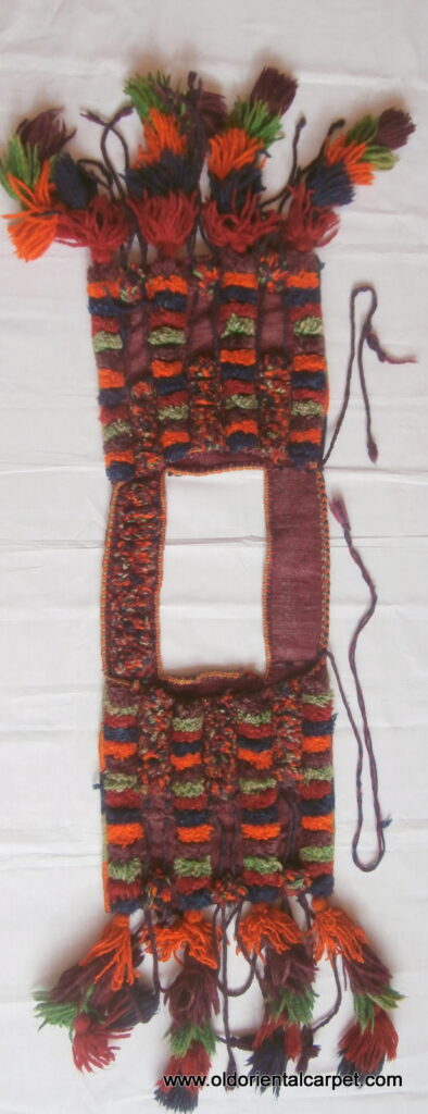 MOROCCAN BERBER MIDDLE ATLAS SADDLE BAG