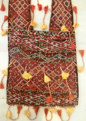 MOROCCAN BERBER PART SILK SADDLE BAGS - Bild 2